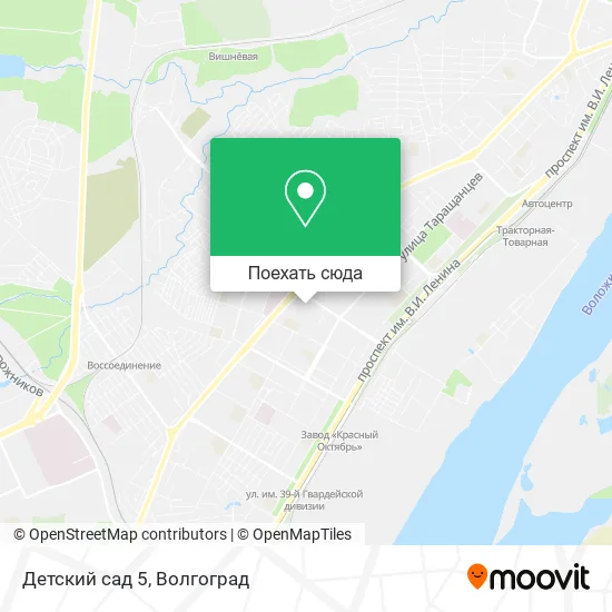 Карта Детский сад 5
