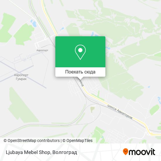 Карта Ljubaya Mebel Shop