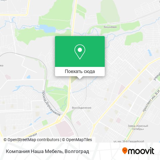 Карта Компания Наша Мебель