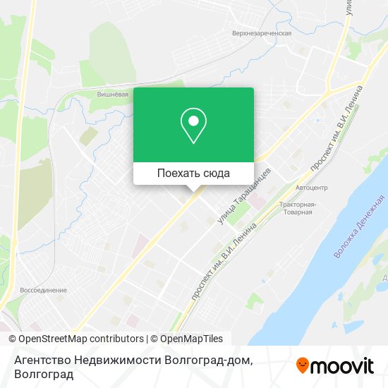 Карта Агентство Недвижимости Волгоград-дом