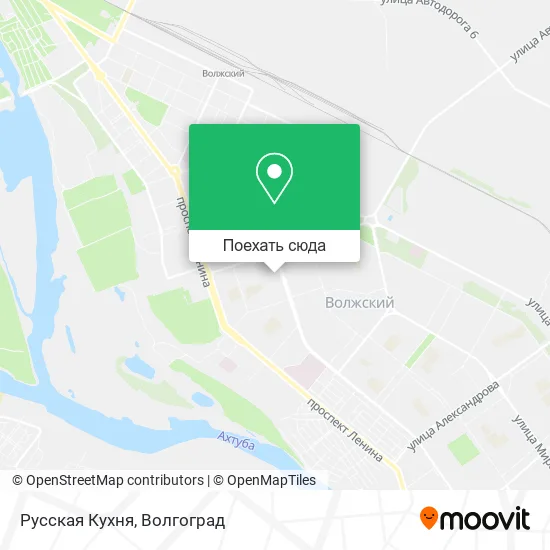 Карта Русская Кухня