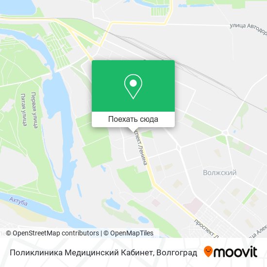 Карта Поликлиника Медицинский Кабинет