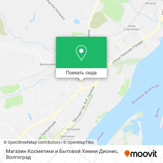 Карта Магазин Косметики и Бытовой Химии Дионис