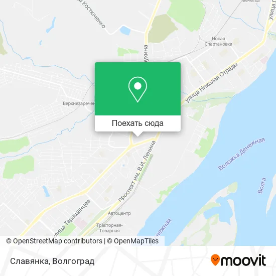 Карта Славянка