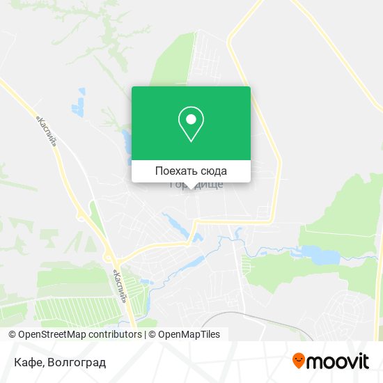 Карта Кафе
