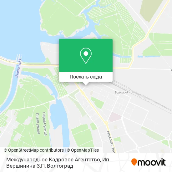 Карта Международное Кадровое Агентство, Ип Вершинина З.П