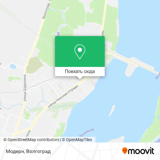 Карта Модерн