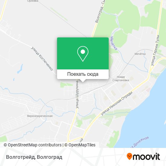 Карта Волготрейд