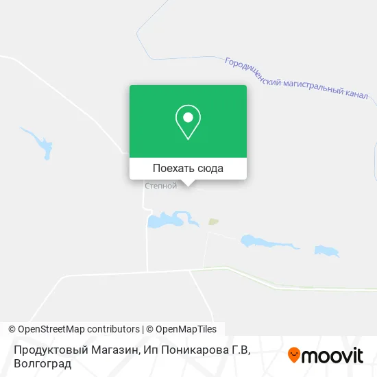 Карта Продуктовый Магазин, Ип Поникарова Г.В