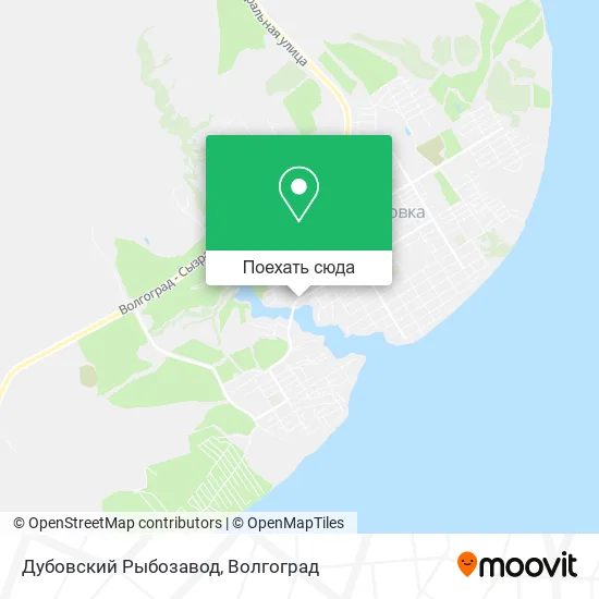 Карта Дубовский Рыбозавод