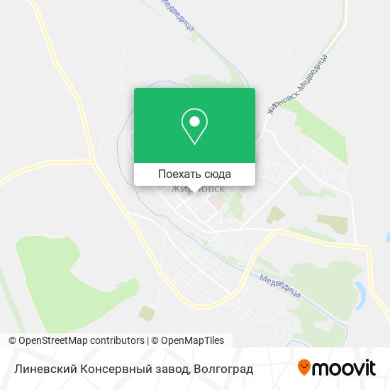 Карта Линевский Консервный завод