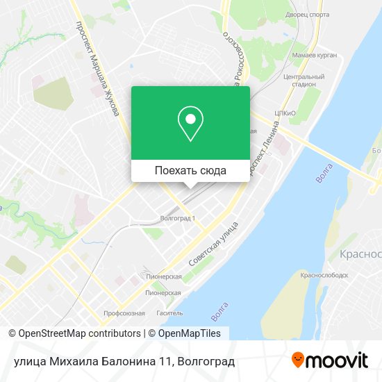Карта улица Михаила Балонина 11