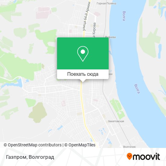 Карта Газпром