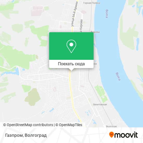 Карта Газпром