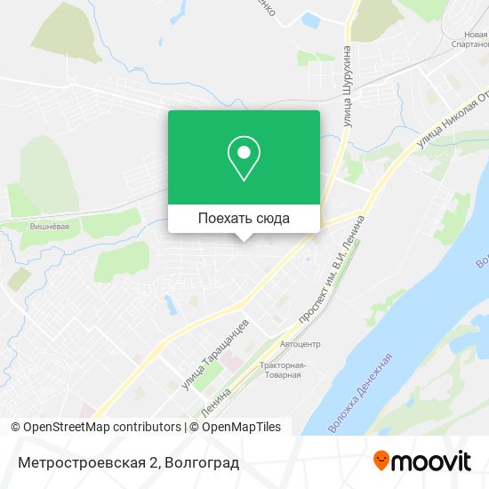 Карта Метростроевская 2