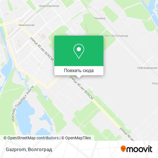 Карта Gazprom