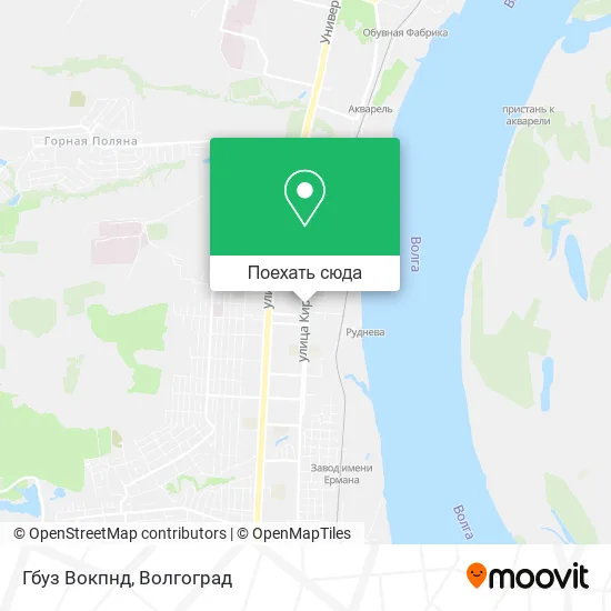 Карта Гбуз Вокпнд