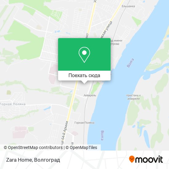 Карта Zara Home