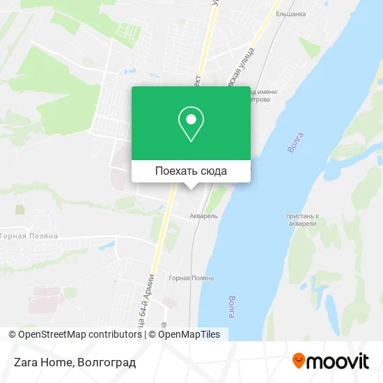 Карта Zara Home