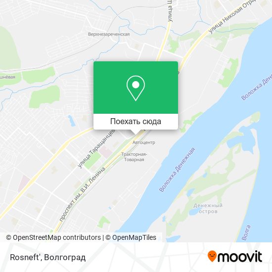 Карта Rosneft'