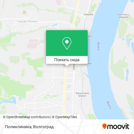 Карта Поликлиника