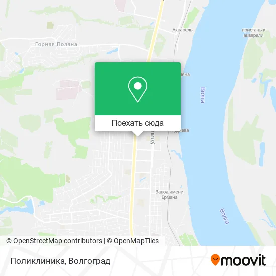 Карта Поликлиника