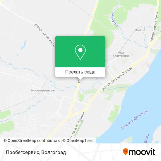 Карта Пробегсервис
