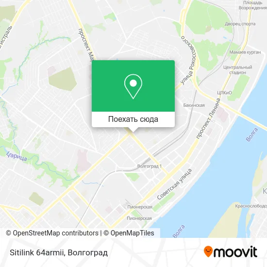 Карта Sitilink 64armii