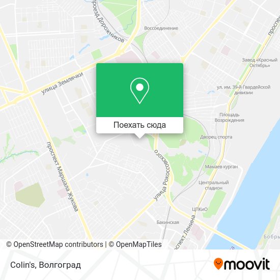 Карта Colin's