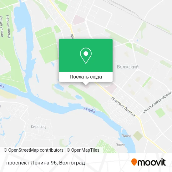 Карта проспект Ленина 96