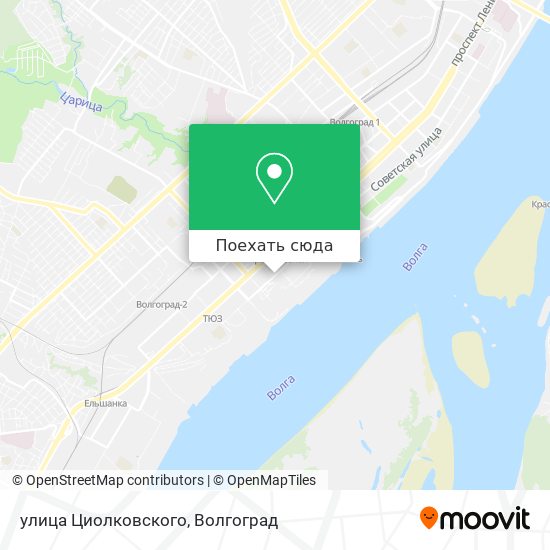 Карта улица Циолковского
