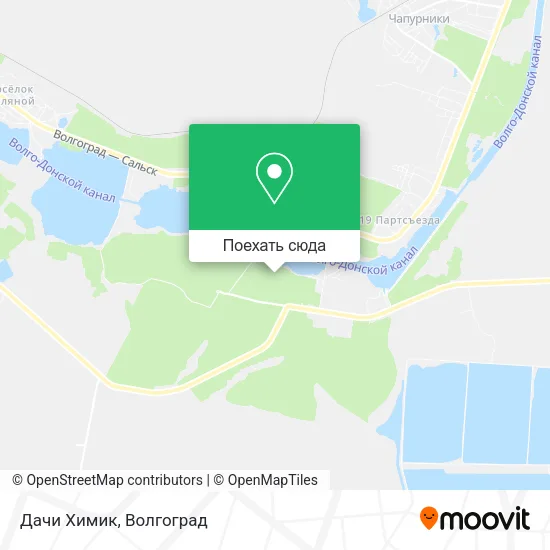 Карта Дачи Химик