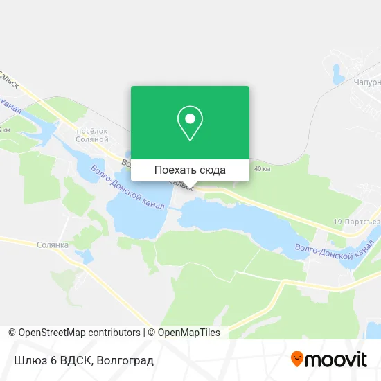 Карта Шлюз 6 ВДСК