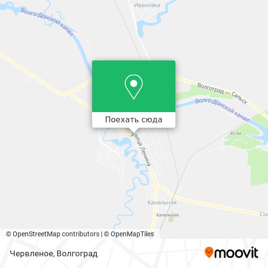 Карта Червленое