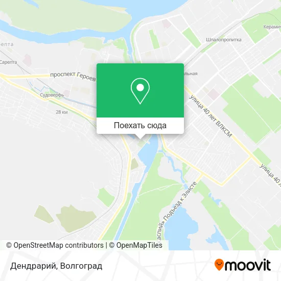 Карта Дендрарий