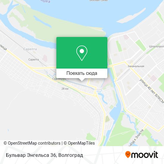 Карта Бульвар Энгельса 36