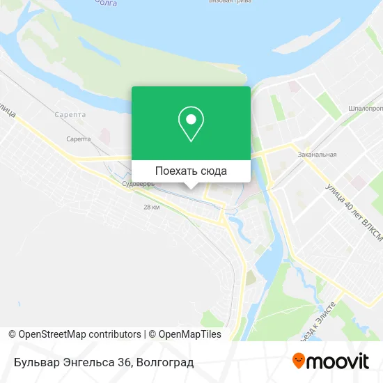 Карта Бульвар Энгельса 36
