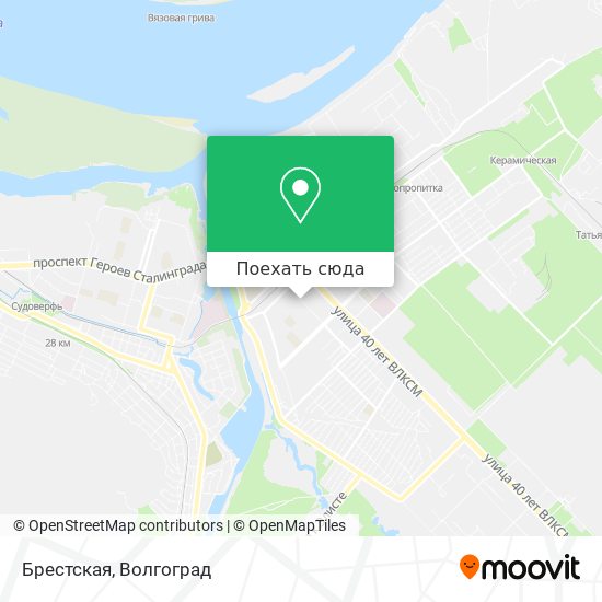 Карта Брестская