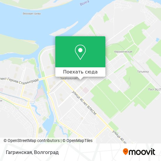 Карта Гагринская
