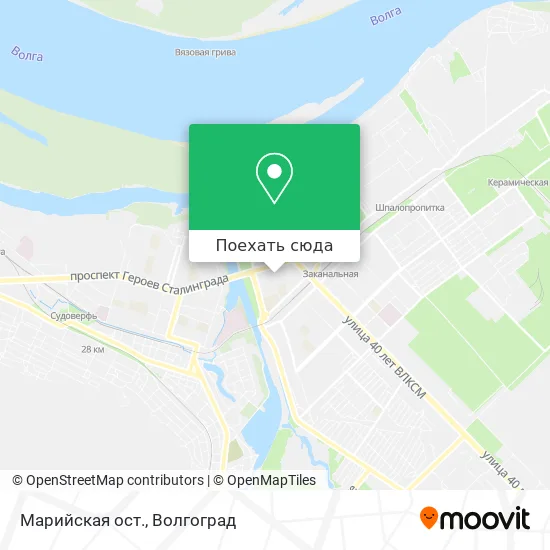 Карта Марийская ост.