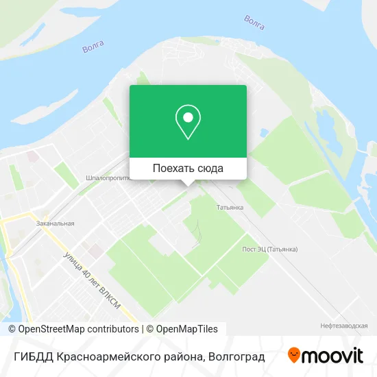 Карта ГИБДД Красноармейского района