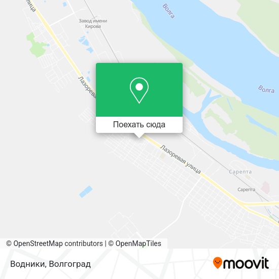 Карта Водники