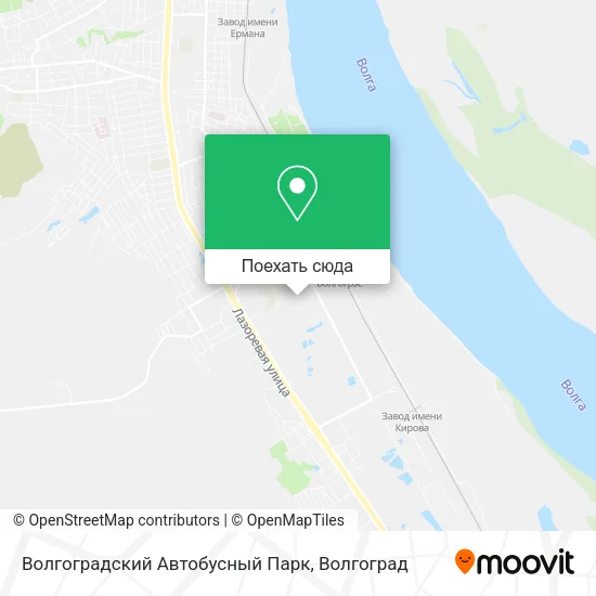 Карта Волгоградский Автобусный Парк