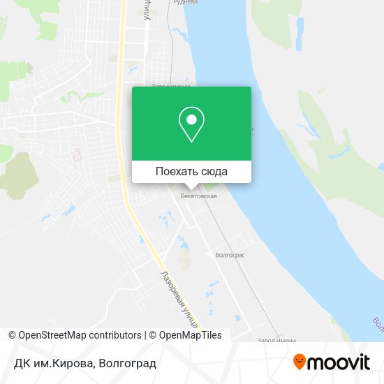 Карта ДК им.Кирова