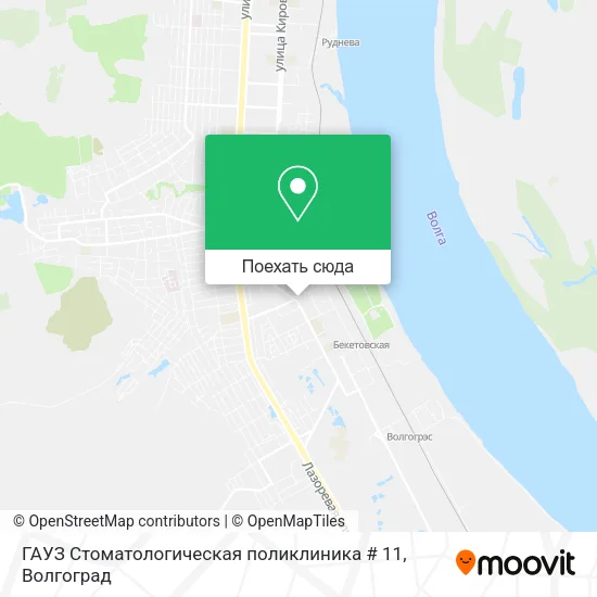 Карта ГАУЗ Стоматологическая поликлиника # 11