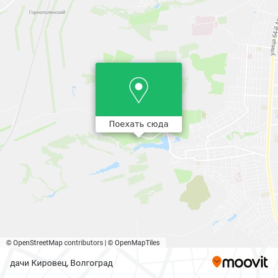 Карта дачи Кировец