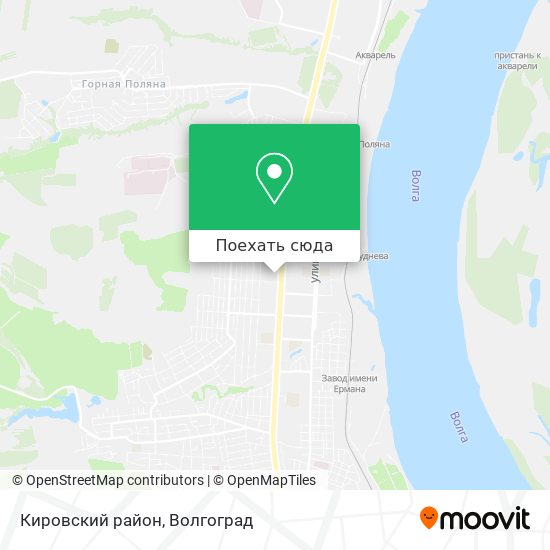 Карта Кировский район