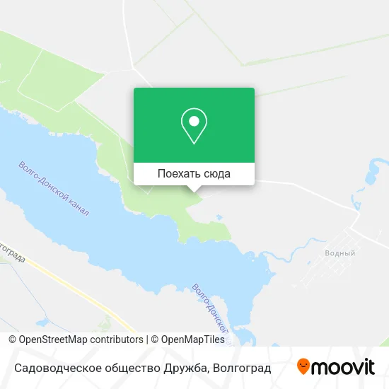Карта Садоводческое общество Дружба