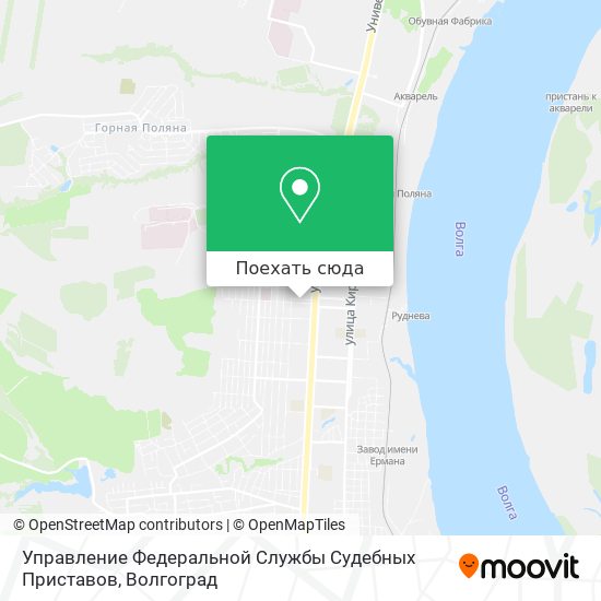 Карта Управление Федеральной Службы Судебных Приставов