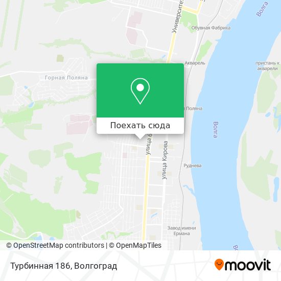 Карта Турбинная 186